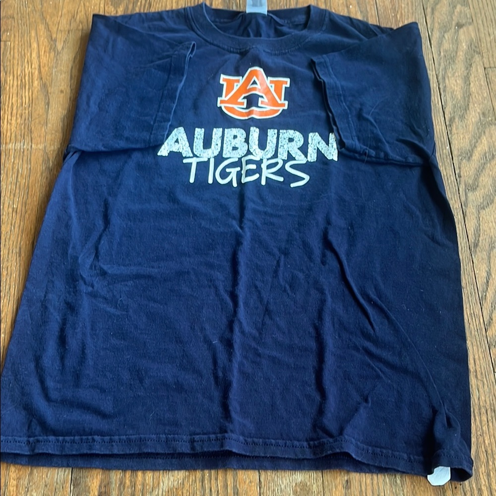 Gildan Blue Short Sleeve Tee Auburn Tigers